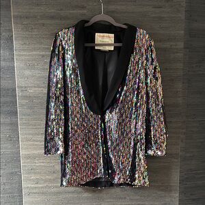 Sequin Blazer Jacket